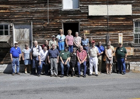 Mid-Atlantic Chapter members at Anderson Mill